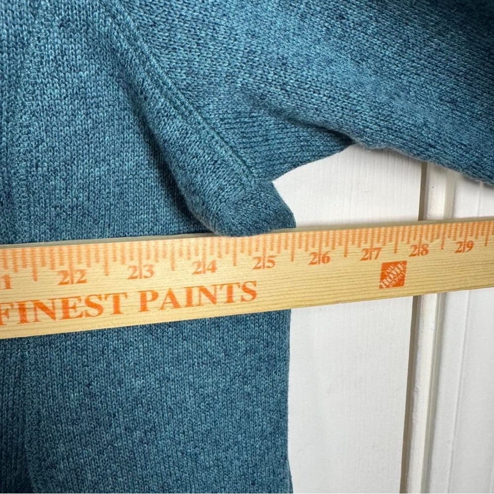Eddie‎ Bauer Men's Teal Zip-Up Sweater - Picture 5 of 5